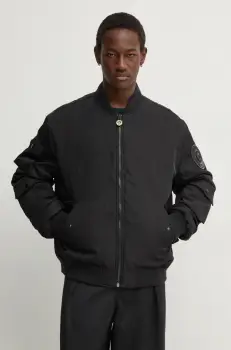 Barrow geaca bomber barbati, culoarea negru, de iarna, F4BWUAJK003 imagine