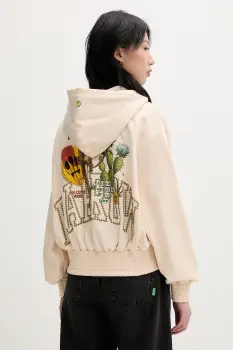 Barrow hanorac cu fermoar pentru femei, din bumbac imagine