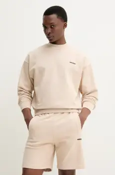 Barrow hanorac de bumbac culoarea bej, cu imprimeu, S5BWUASW080 imagine