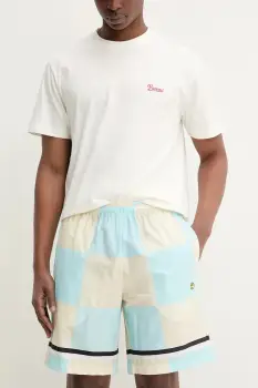 Barrow pantaloni scurti din bumbac barbati, culoarea bej, S5BWUABE074 imagine