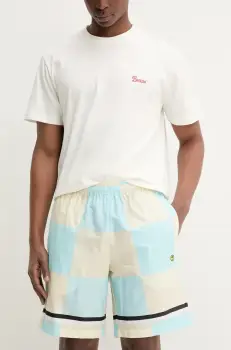 Barrow pantaloni scurti din bumbac barbati, culoarea bej, S5BWUABE074 imagine