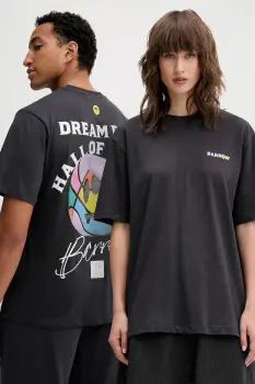 Barrow tricou din bumbac culoarea gri, cu imprimeu, F5BWUATH127 imagine