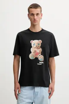 Barrow tricou din bumbac culoarea negru, cu imprimeu, F5BWUATH118 imagine