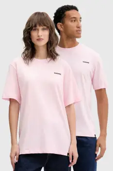 Barrow tricou din bumbac culoarea roz, cu imprimeu, F5BWUATH070 imagine