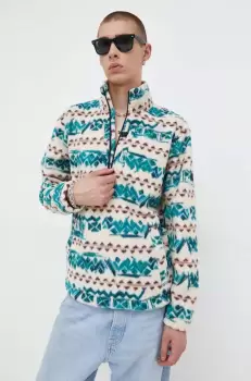 Billabong bluza barbati, culoarea bej, modelator imagine