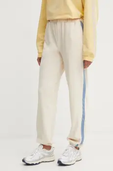 Billabong pantaloni de trening ABJNP00445 culoarea bej, cu imprimeu, ABJNP00445 imagine