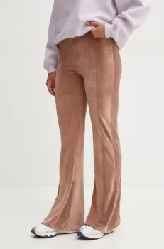 Billabong pantaloni de trening Good Day Pant culoarea maro, neted, EBJNP00121 imagine