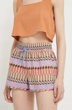 Billabong pantaloni scurti BILLABONG X ADVENTURE DIVISION femei, modelator, high waist imagine