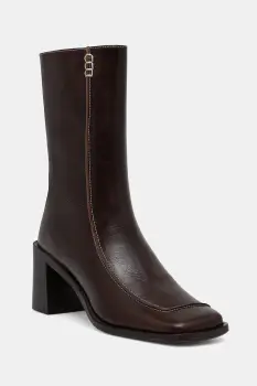 Billi Bi cizme de piele culoarea maro, cu toc drept, A9265 886 imagine