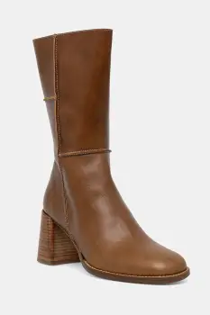 Billi Bi cizme de piele culoarea maro, cu toc drept, A9295 884 imagine