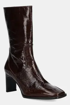 Billi Bi cizme de piele culoarea maro, toc mic, A9380 265 imagine