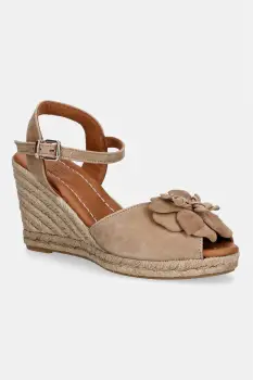 Billi Bi espadrile cu platforma de dama din nubuc imagine