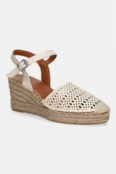 Billi Bi espadrile cu platforma de dama din piele imagine