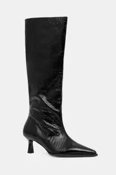 Billi Bi ghete de piele culoarea negru, cu toc cui, A9354 260 imagine