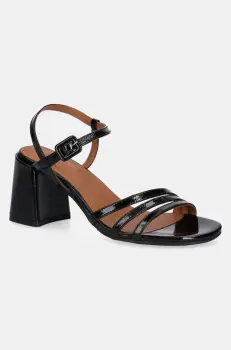 Billi Bi sandale de piele culoarea negru, A8377 imagine