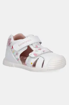 Biomecanics sandale copii culoarea alb, 252107 imagine