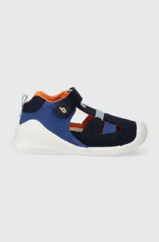Biomecanics sandale copii culoarea albastru marin imagine