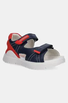 Biomecanics sandale de piele culoarea bleumarin, 252229 imagine