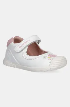 Biomecanics sandale din piele pentru copii culoarea alb, 252105 imagine
