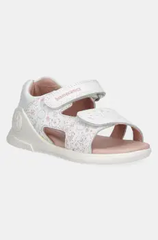 Biomecanics sandale din piele pentru copii culoarea alb, 252143 imagine