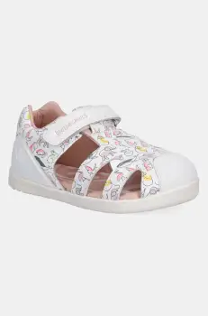 Biomecanics sandale din piele pentru copii culoarea alb, 252167 imagine