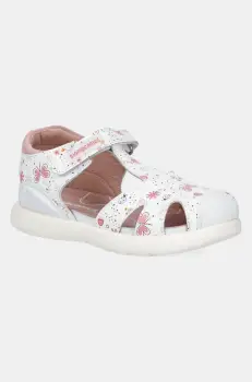 Biomecanics sandale din piele pentru copii culoarea alb, 252230 imagine