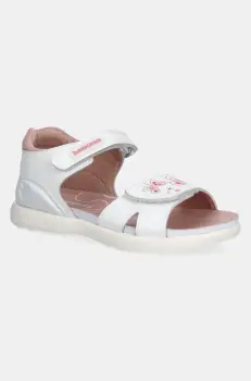 Biomecanics sandale din piele pentru copii culoarea alb, 252231 imagine