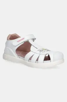 Biomecanics sandale din piele pentru copii culoarea alb, 252232 imagine