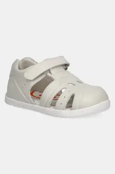 Biomecanics sandale din piele pentru copii culoarea bej, 252165 imagine