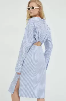 Birgitte Herskind rochie din bumbac mini, oversize imagine