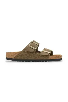 Birkenstock papuci Arizona culoarea verde, 1030586 imagine