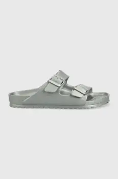 Birkenstock papuci Arizona Eva barbati, culoarea argintiu imagine