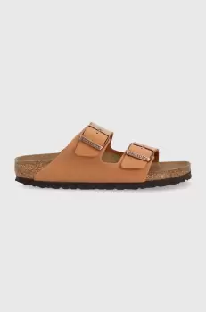 Birkenstock papuci Arizona femei, culoarea maro imagine