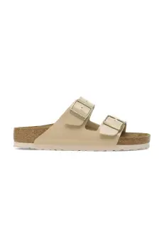 Birkenstock papuci Arizona Patent femei, culoarea bej, 1013069 imagine