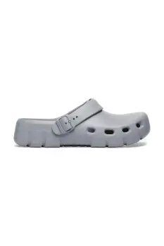 Birkenstock papuci Birki-Flow EVA culoarea gri, 1027714 imagine
