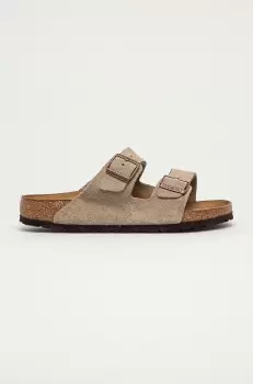 Birkenstock - Papuci din piele Arizona imagine