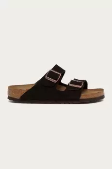 Birkenstock - Papuci din piele Arizona imagine