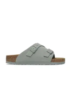Birkenstock papuci din piele Zurich femei, 1029166 imagine