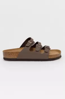 Birkenstock Papuci femei, culoarea maro imagine