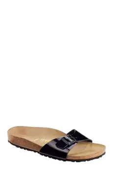 Birkenstock papuci femei, culoarea negru imagine