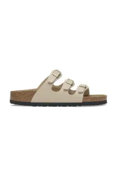 Birkenstock papuci Florida BF femei, culoarea bej, 1029265 imagine