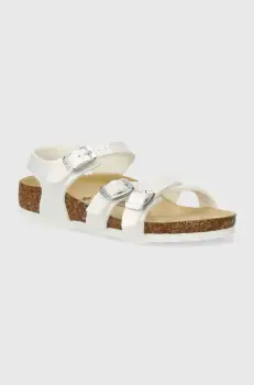 Birkenstock sandale copii Kumba K BF culoarea alb imagine