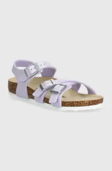 Birkenstock sandale copii Kumba K BF culoarea violet imagine