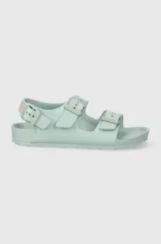 Birkenstock sandale copii Milano EVA Kids culoarea turcoaz imagine