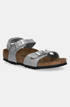 Birkenstock sandale copii Rio AS Kids culoarea argintiu, 1029477 imagine