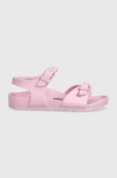 Birkenstock sandale copii Rio EVA Kids culoarea roz imagine