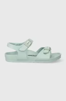 Birkenstock sandale copii Rio EVA Kids culoarea turcoaz imagine