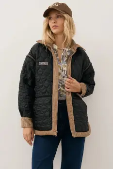 Bizuu geaca BAIONA culoarea maro, de tranzitie, BAIONA BRAZOWY imagine