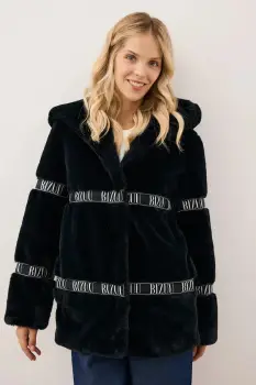 Bizuu geaca MILANO culoarea negru, de tranzitie, MILANO CZARNY imagine