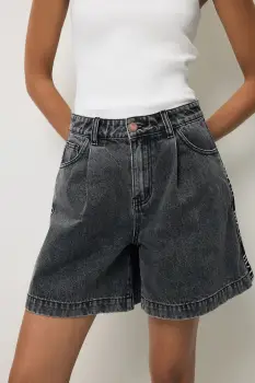 BIZUU pantaloni scurti pentru femei, din denim MIREYA imagine